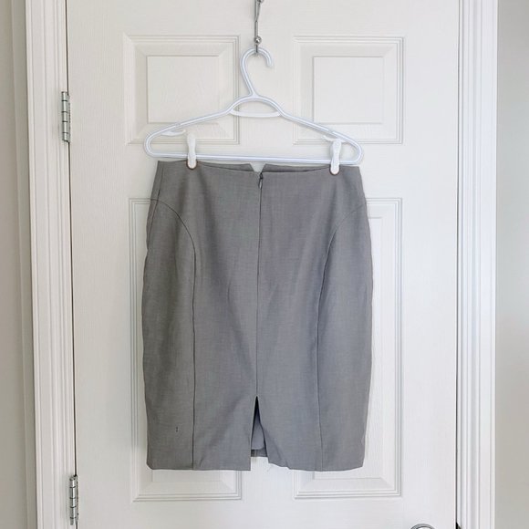 Grey Pencil Skirt - Picture 2 of 2